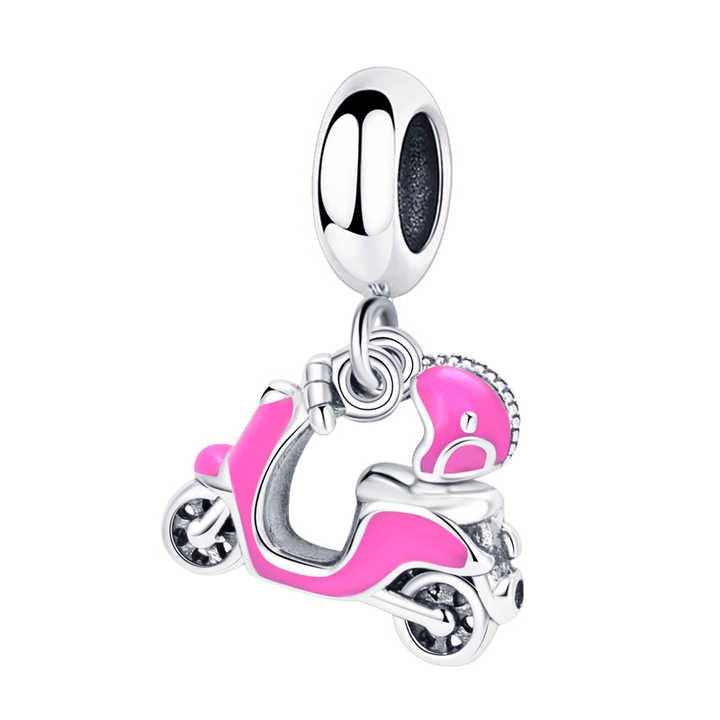 Wholesale high-end jewelry DIY jewelry S925 sterling silver amulet car series charm bracelet jewelry making